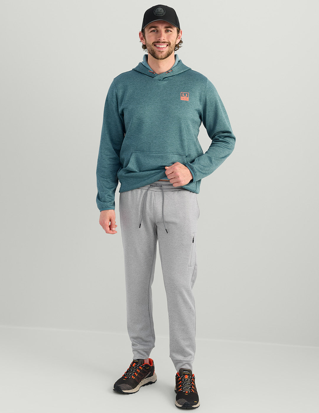 Heather Coldfront+ Jogger Sweatpants Mens Lightweight Warm Pants