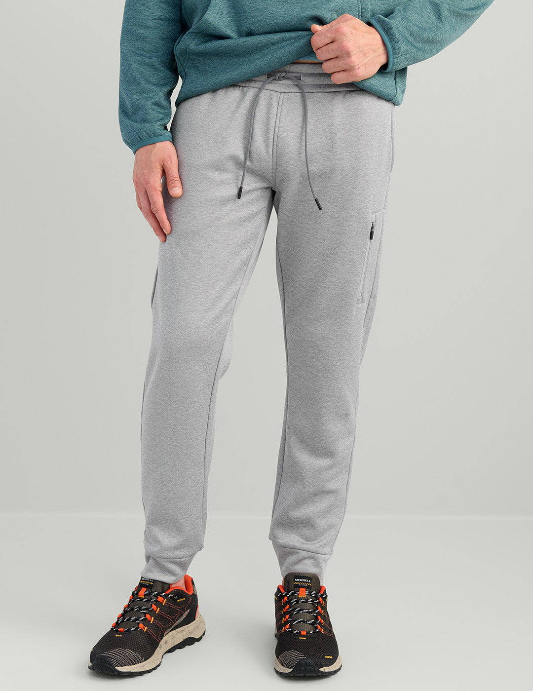 Heather Coldfront+ Jogger Sweatpants Mens Lightweight Warm Pants