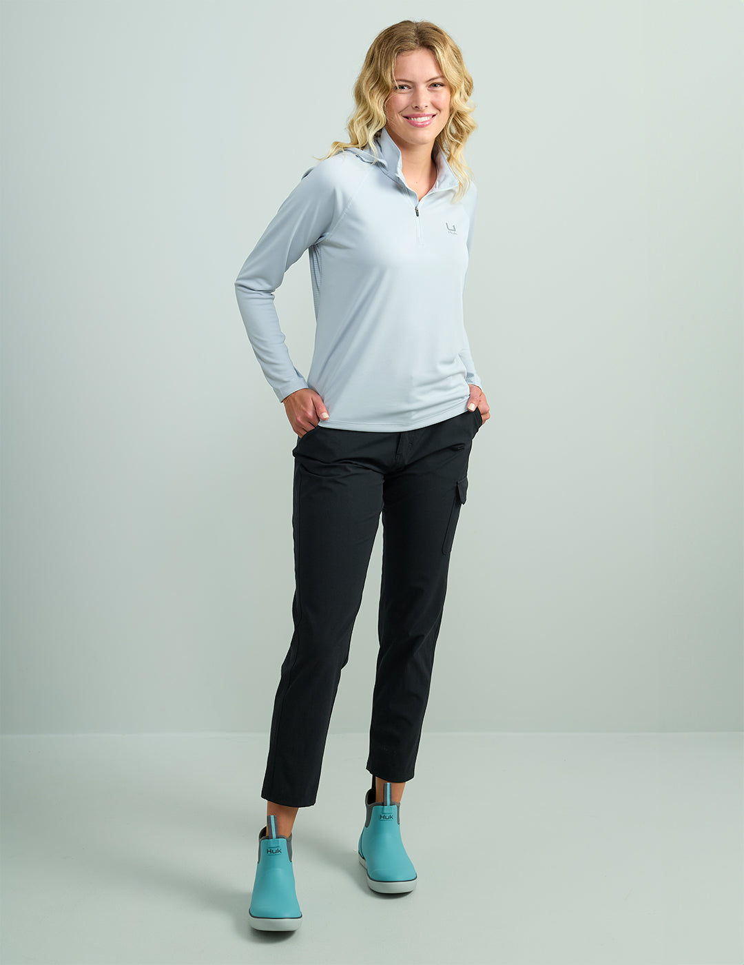 Womens Fishing Performance Pants with Stain Release & UPF 30+ Protection