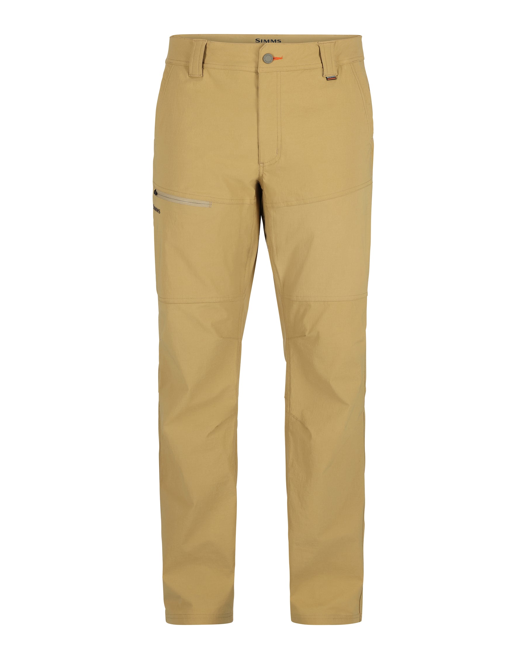 Mens Fishing Trail Pants with Sun Protection - Nylon-Spandex Blend