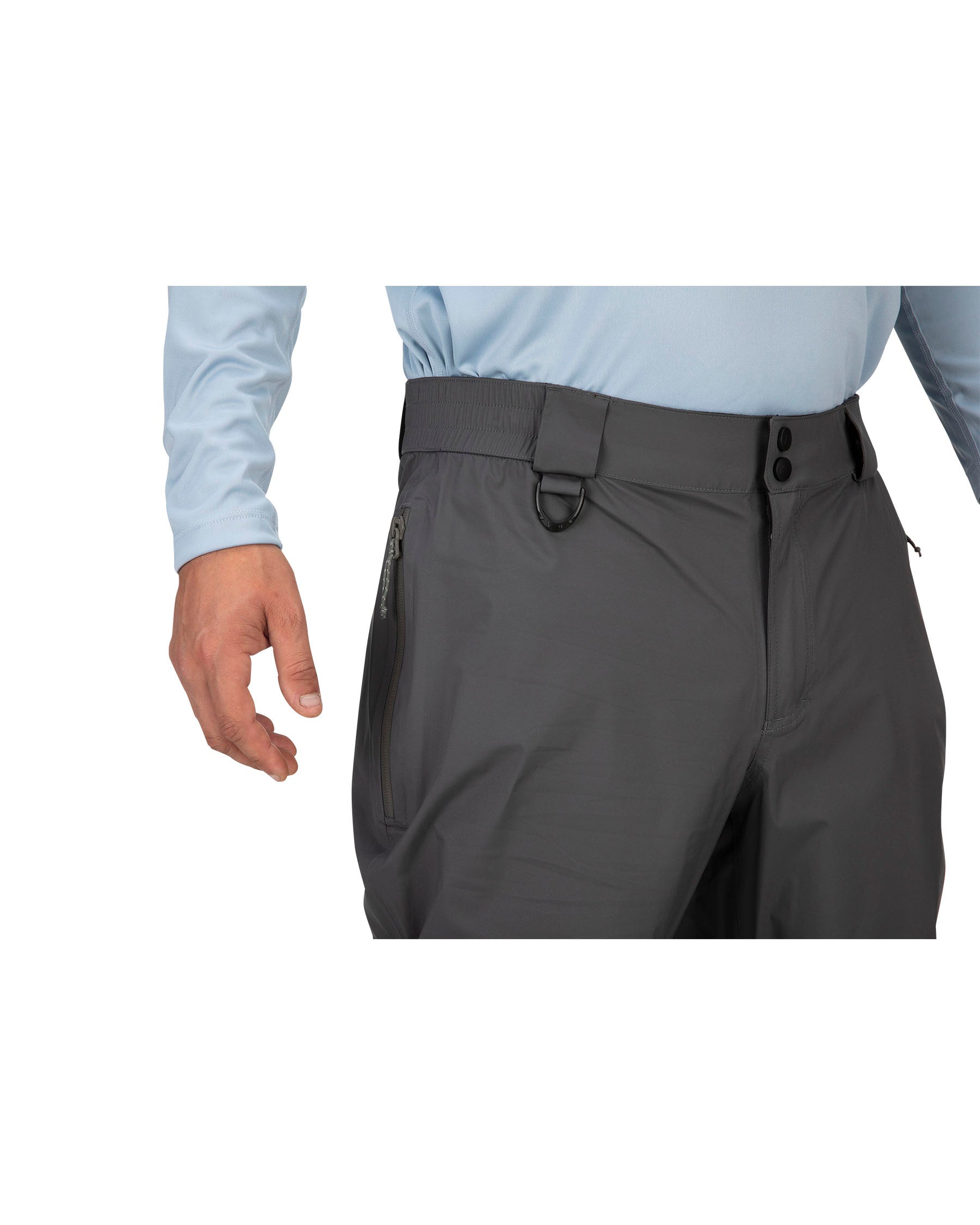Waterproof Lightweight Slate Waypoints Rain Pants