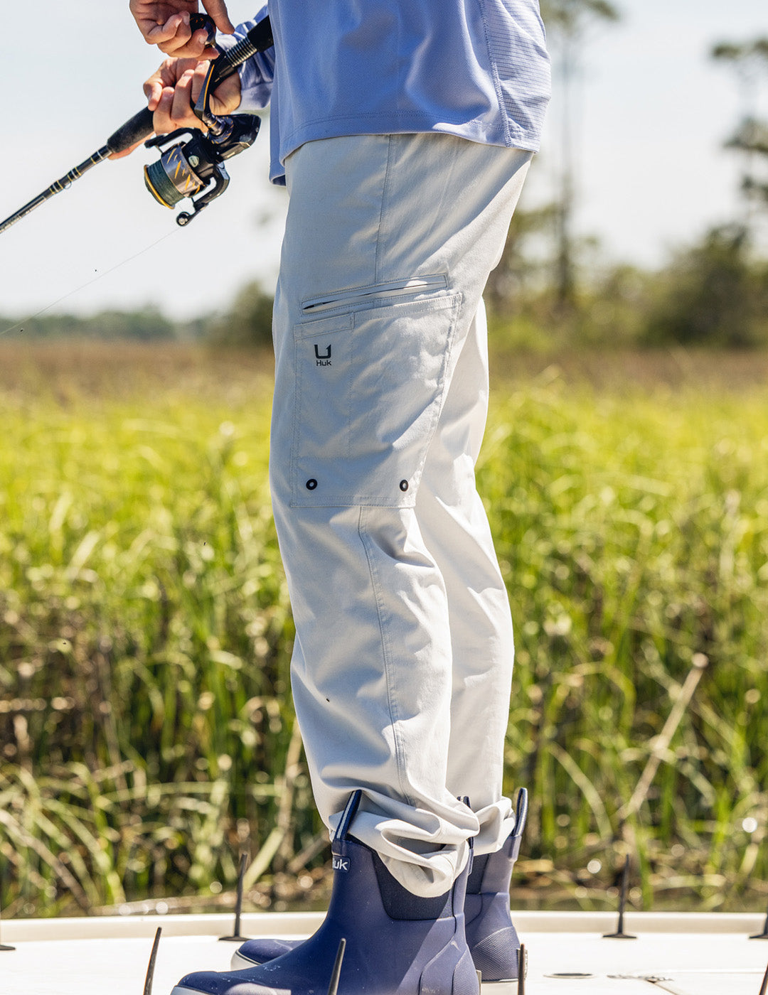 Harbor Mist Lightweight Fishing Pants - 50+ UPF Protection