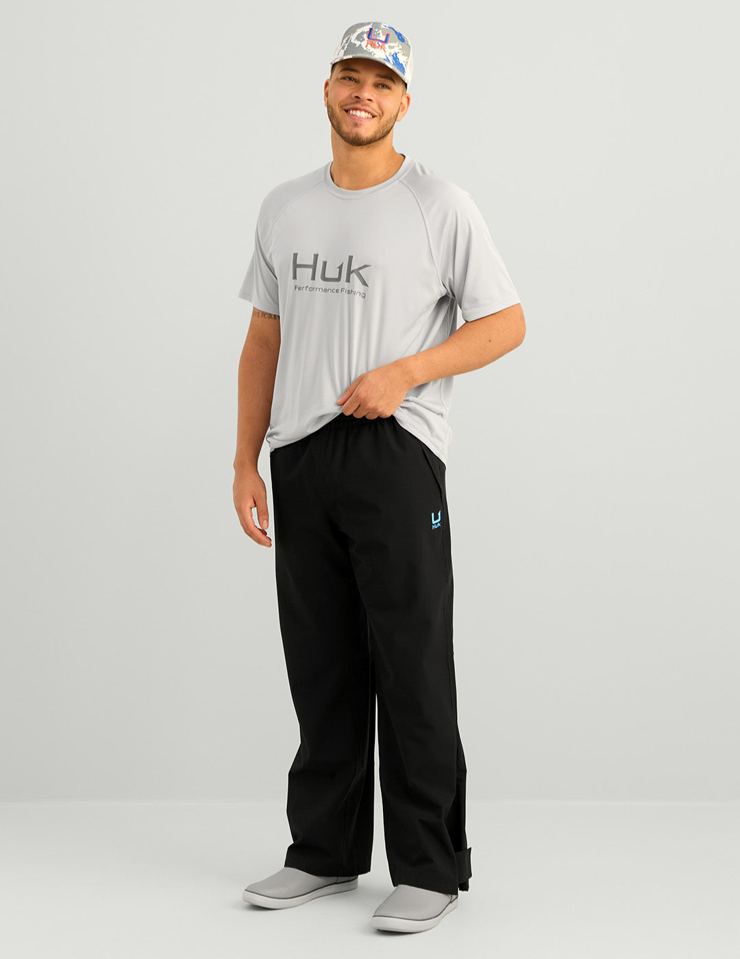 Waterproof Storm Rain Pants for Men - Black