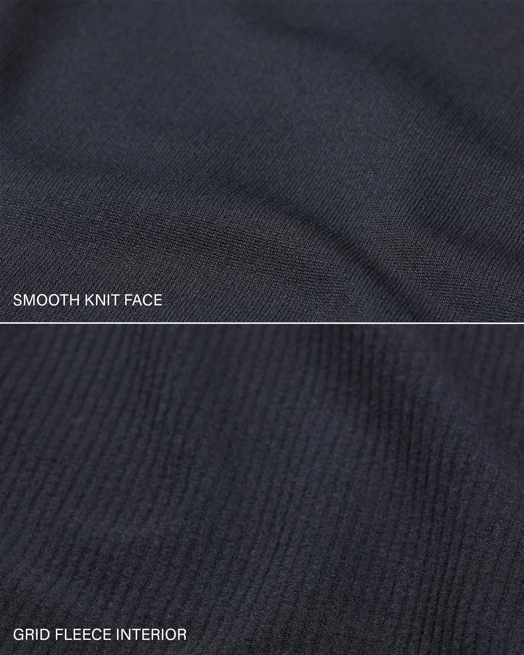 Womens Black Thermal Grid Fleece Pants