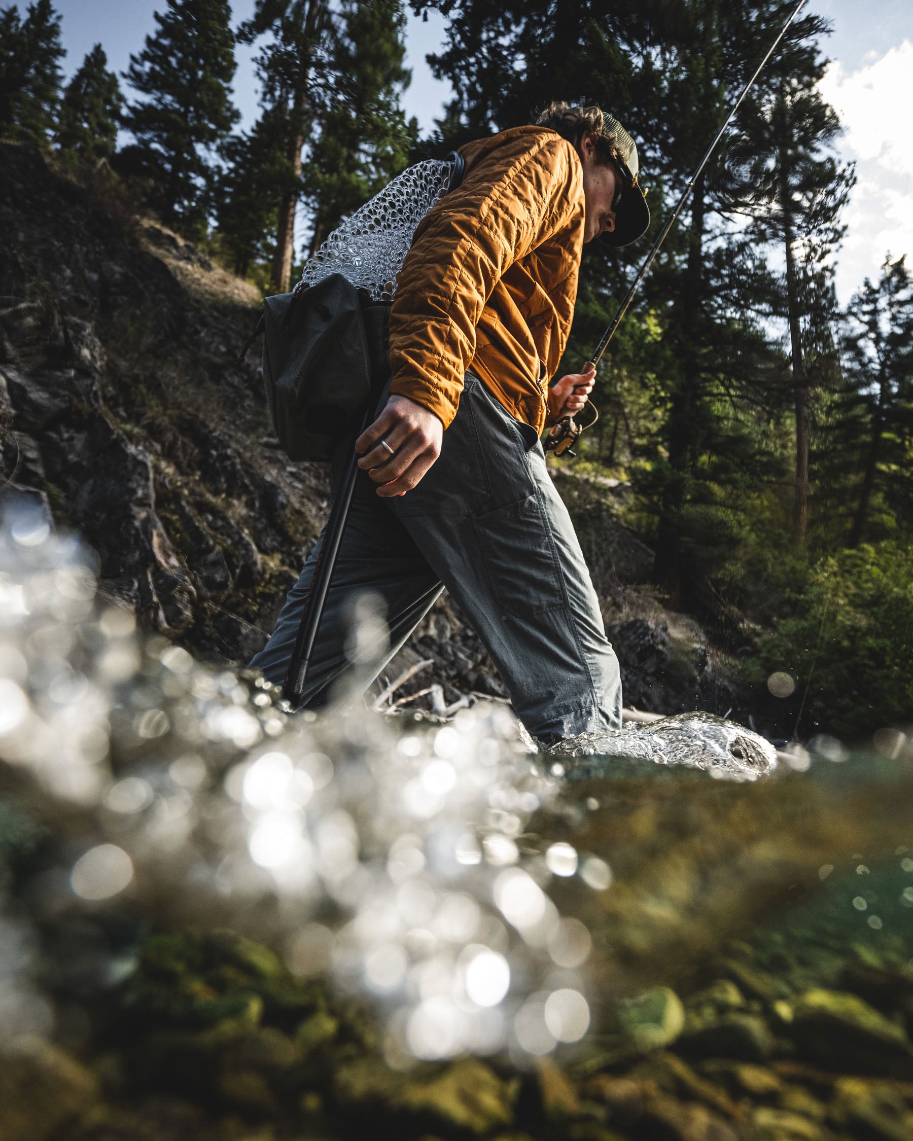 Mens Lightweight Fishing Pants for Sun Protection