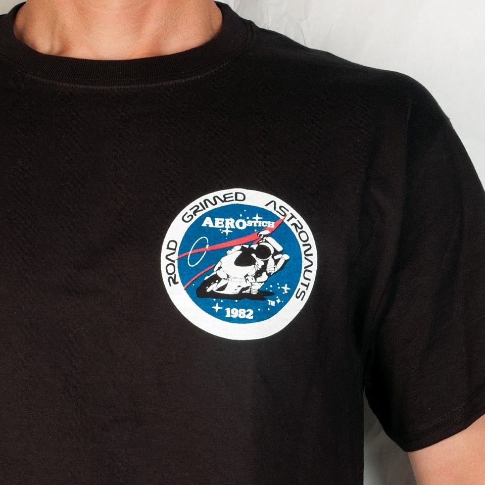 Road Grimed Astronaut Cotton T-Shirt