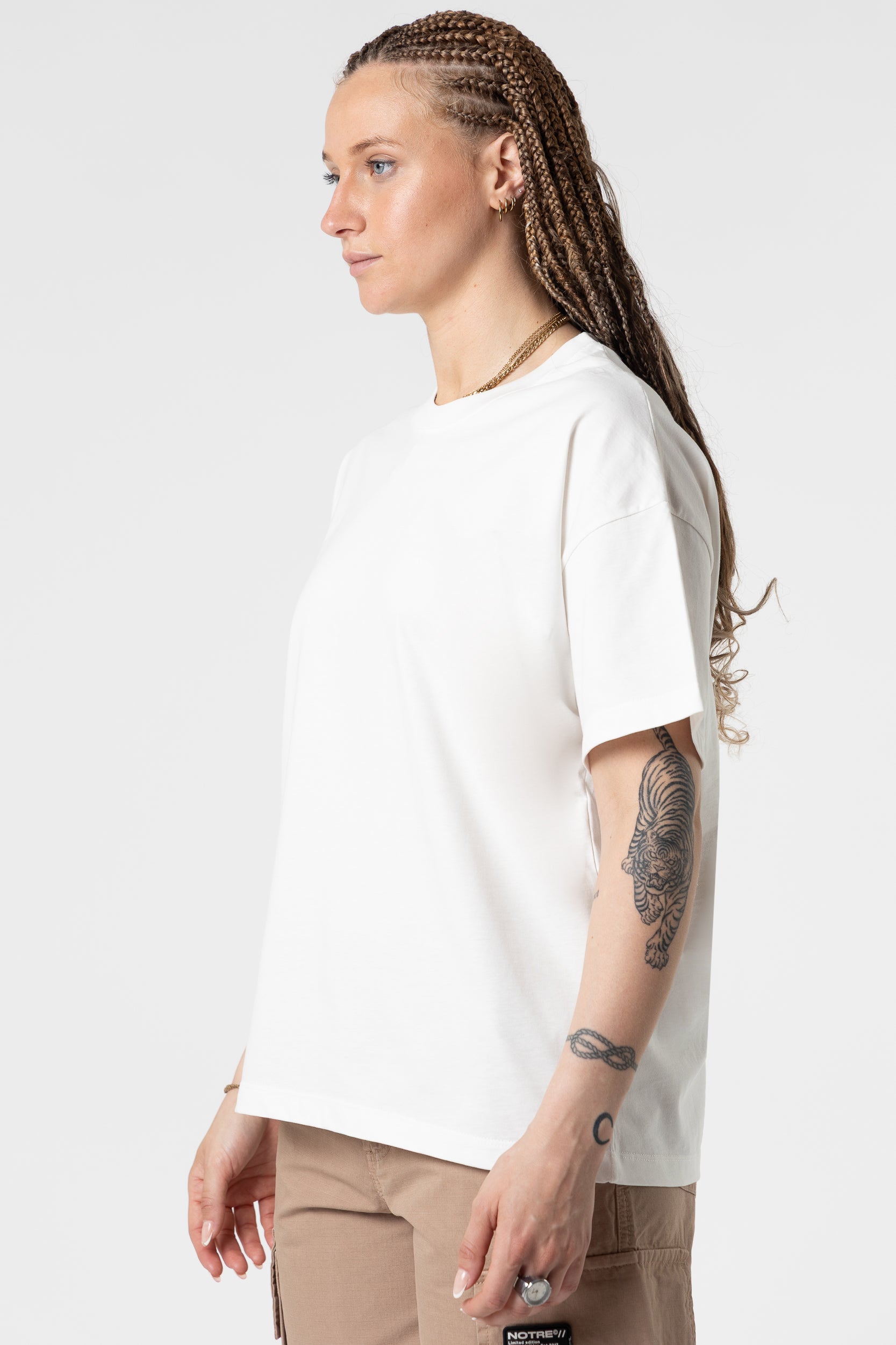 Forest Green 190GSM Cotton Boxy Fit T-Shirt for Men and Women