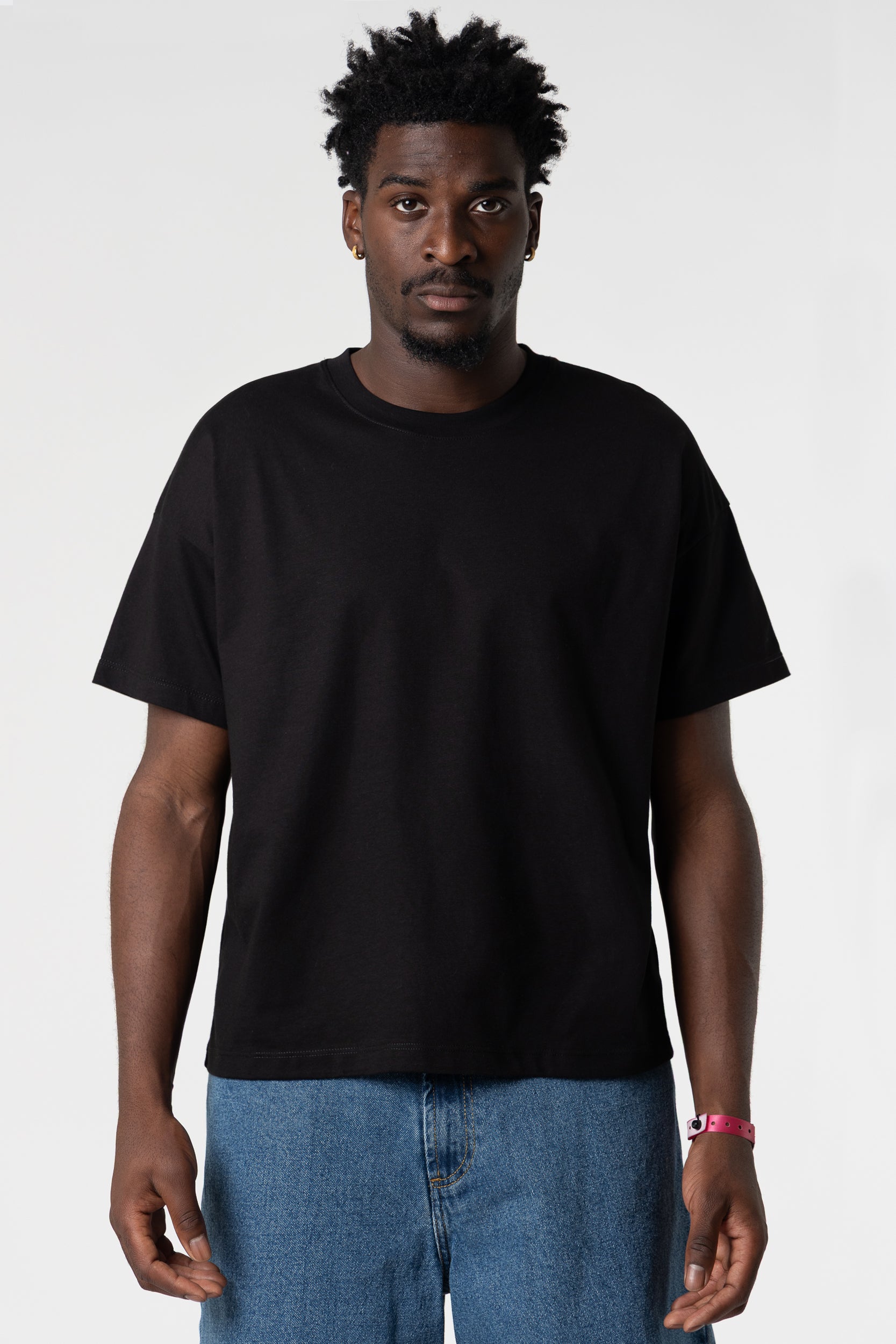 Forest Green 190GSM Cotton Boxy Fit T-Shirt for Men and Women