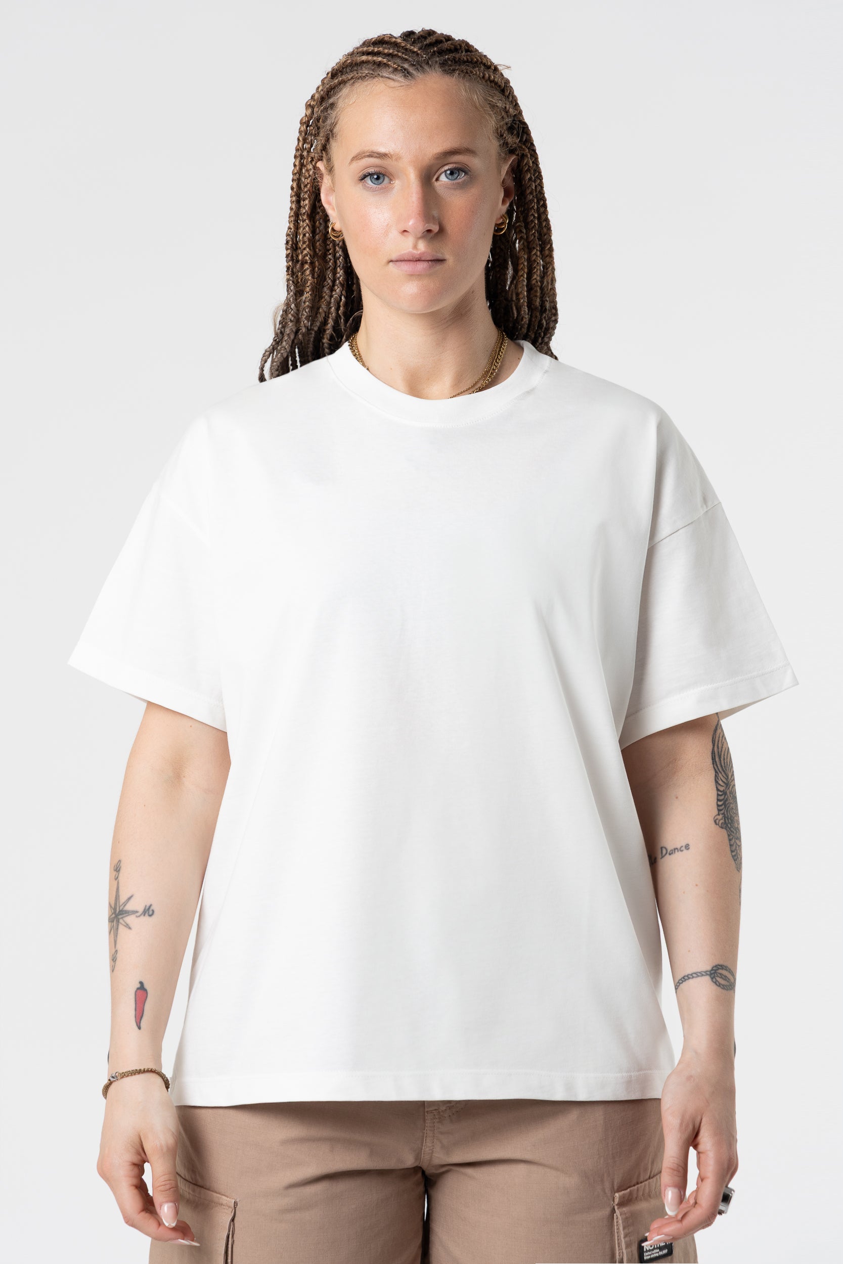 Forest Green 190GSM Cotton Boxy Fit T-Shirt for Men and Women