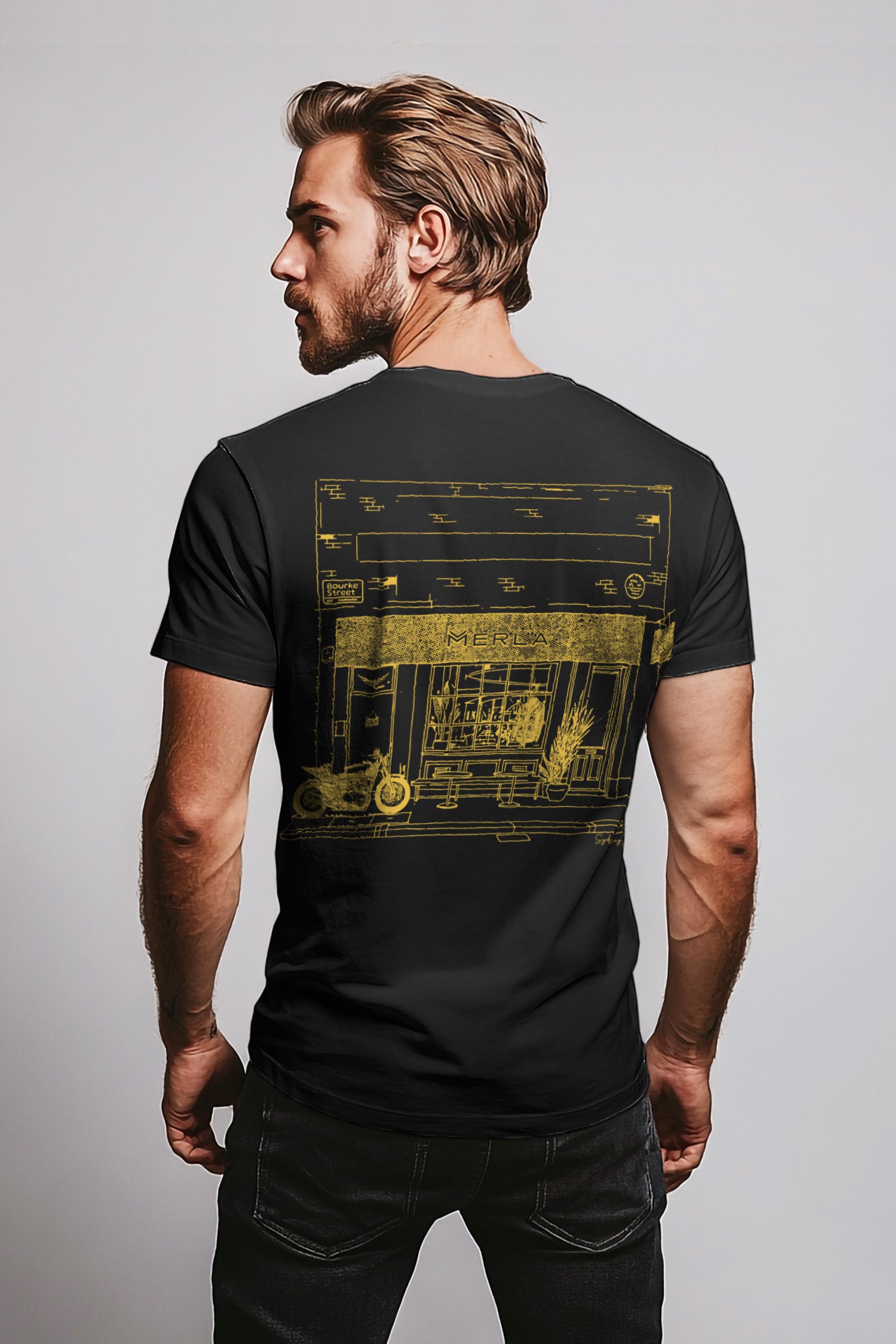 Urban Adventure Black Unisex Village Tee