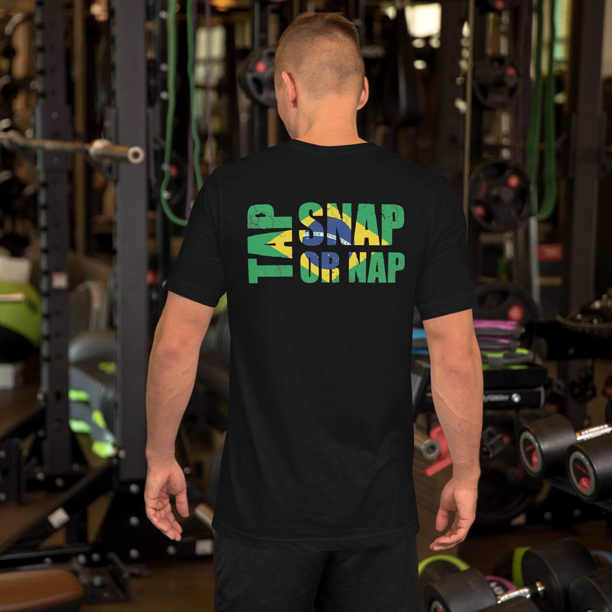 Jiu Jitsu T-Shirt withTap Snap NapDetail
