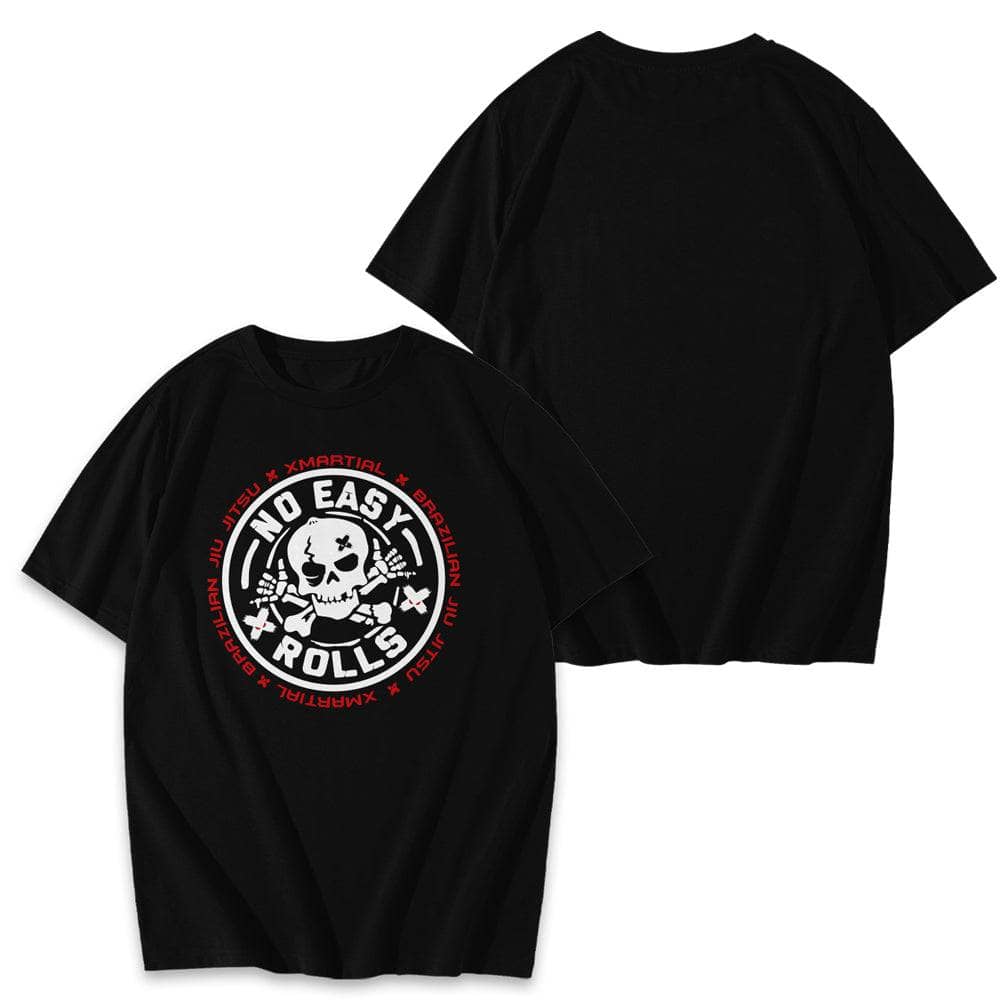 Jiu Jitsu No Easy Rolls Streetwear Shirt