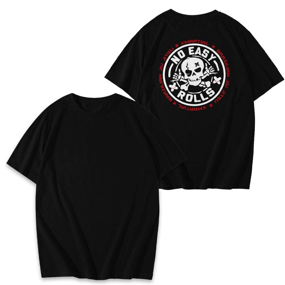 Jiu Jitsu No Easy Rolls Streetwear Shirt