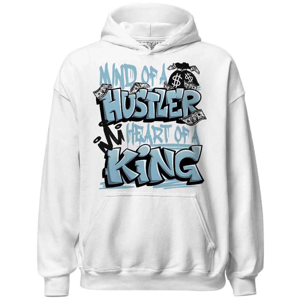 Legend Blue 11s NastyJamz Hoodie Match Hustler Heart King