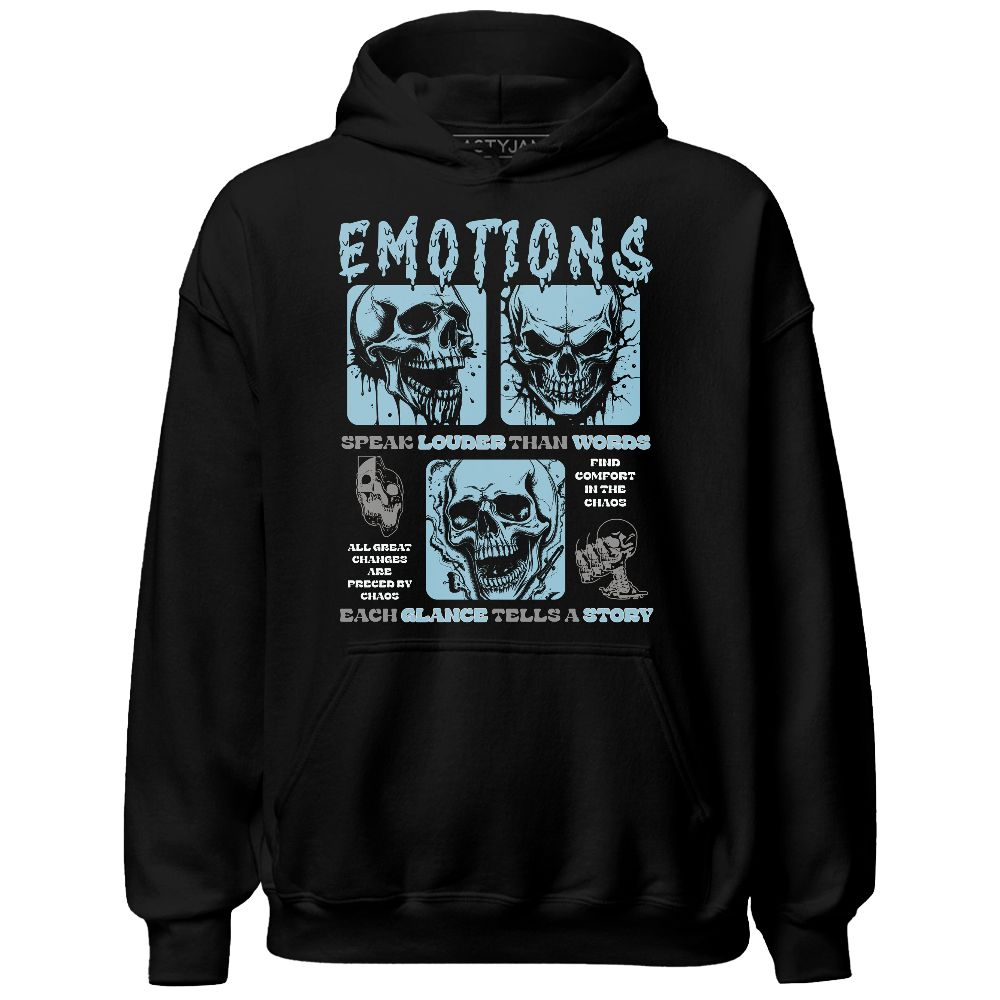 Legend Blue 11s NastyJamz Hoodie Match Emotions Skull