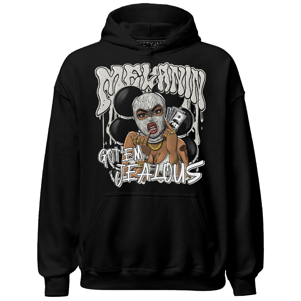 Reverse Metallic 5s NastyJamz Hoodie Match Melanin Got Em Jealous