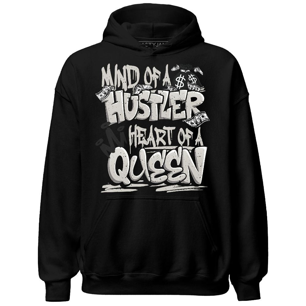 Reverse Metallic 5s NastyJamz Hoodie Match Hustler Heart Queen