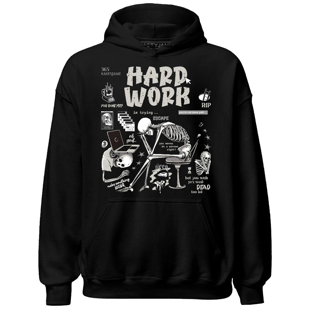 Reverse Metallic 5s NastyJamz Hoodie Match Hard Work