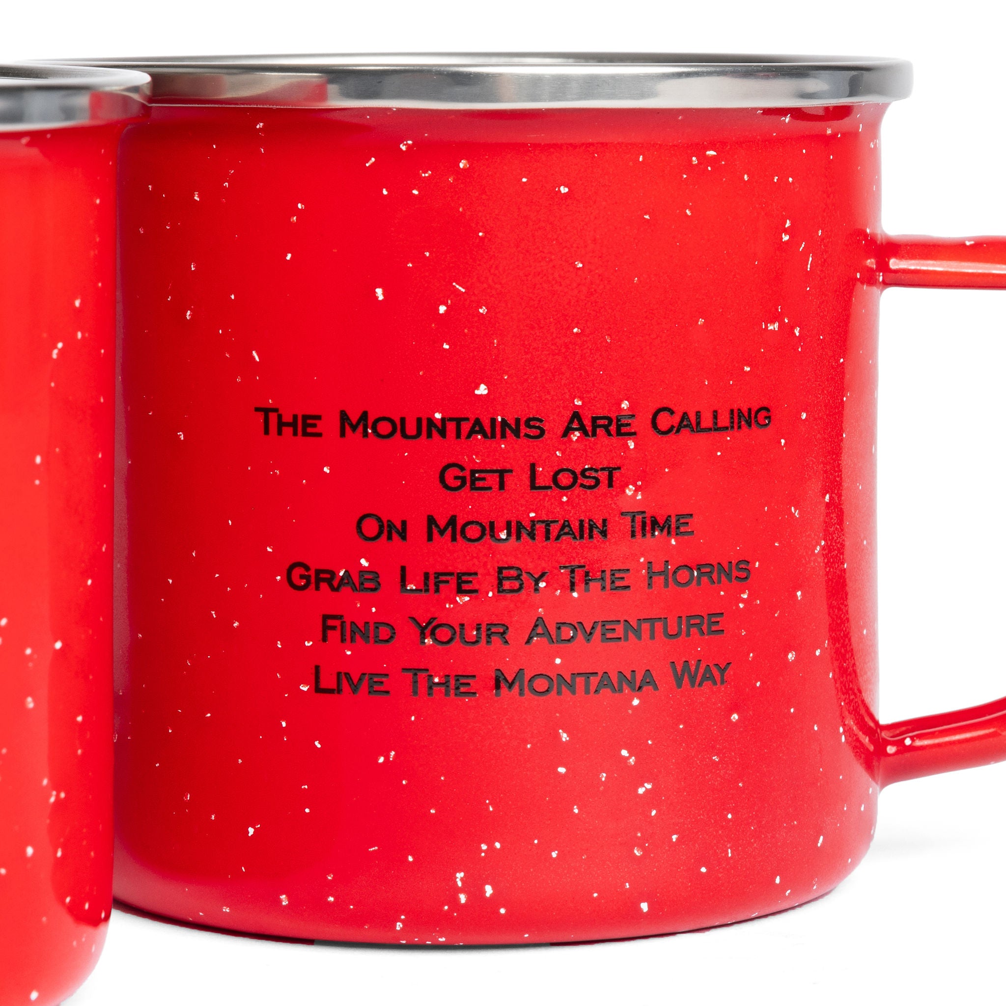 The Logo Camp Cup in Red