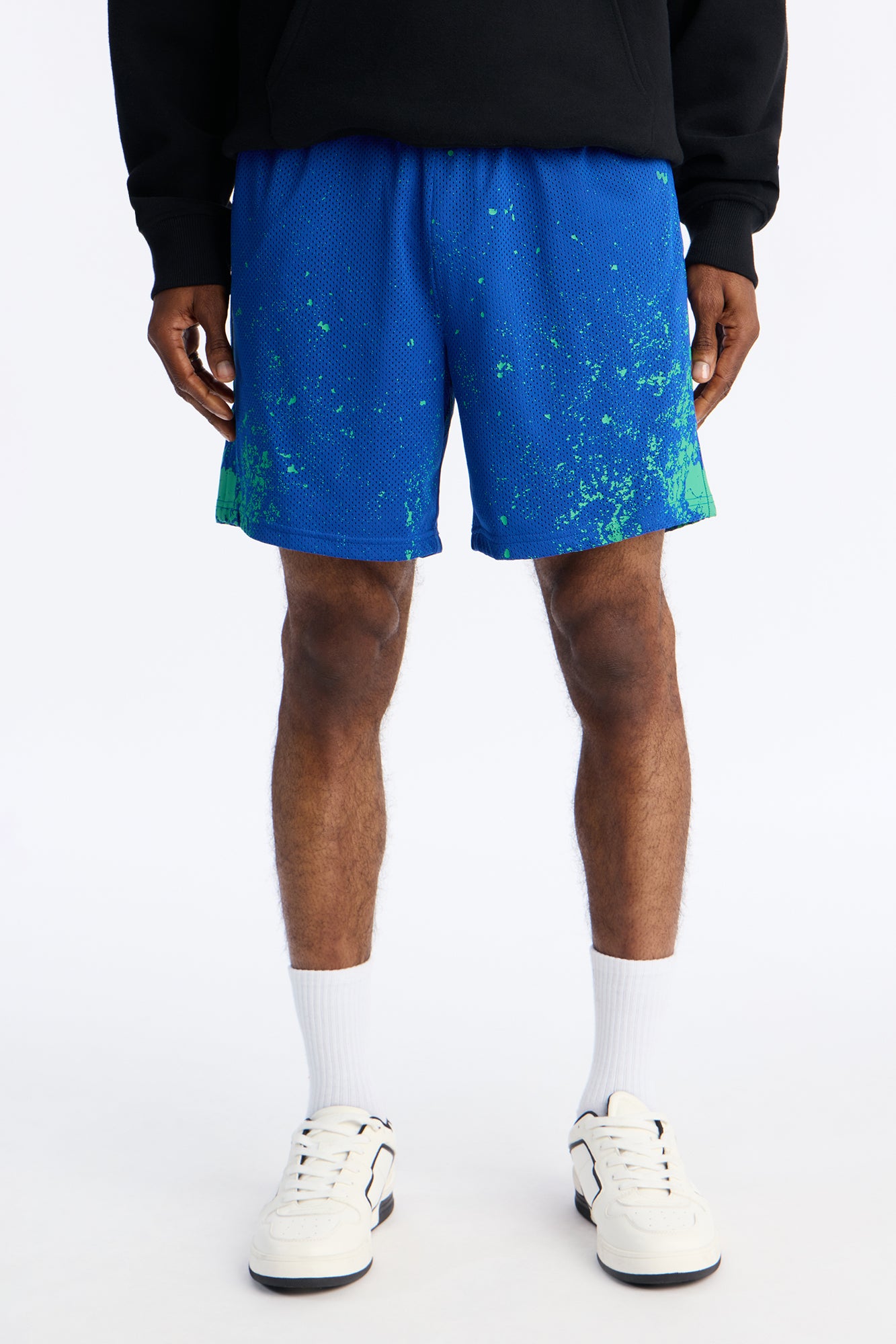 Cosmos Dust Mesh Short - Blue/combo