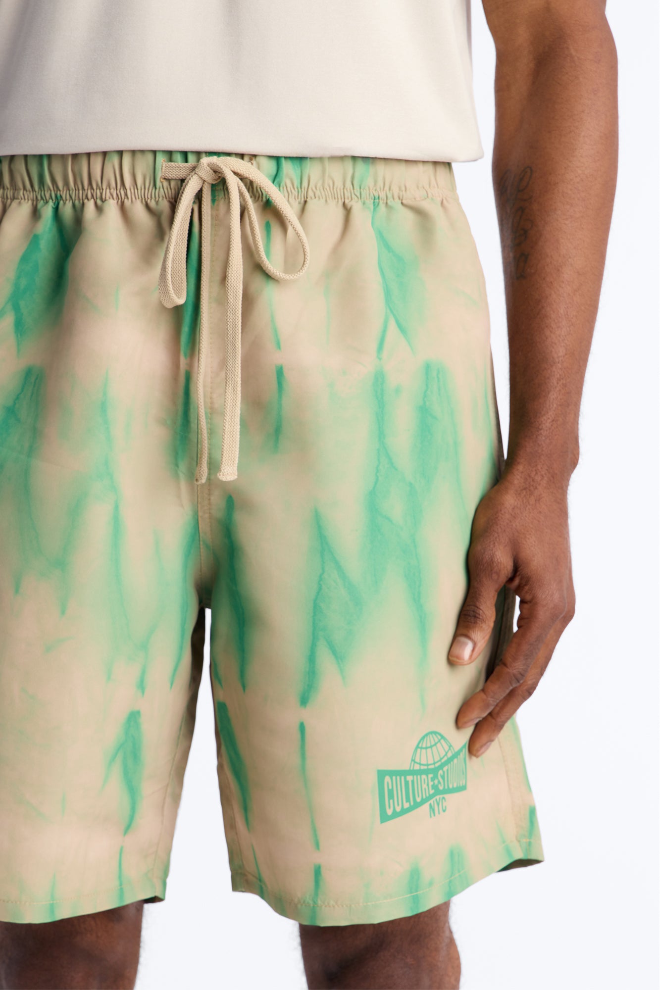 Relaxed Artificial View Short - Green