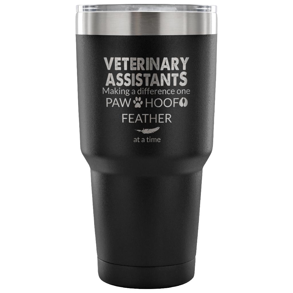 Vet Assistant- Making a Difference 30oz Vacuum Tumbler