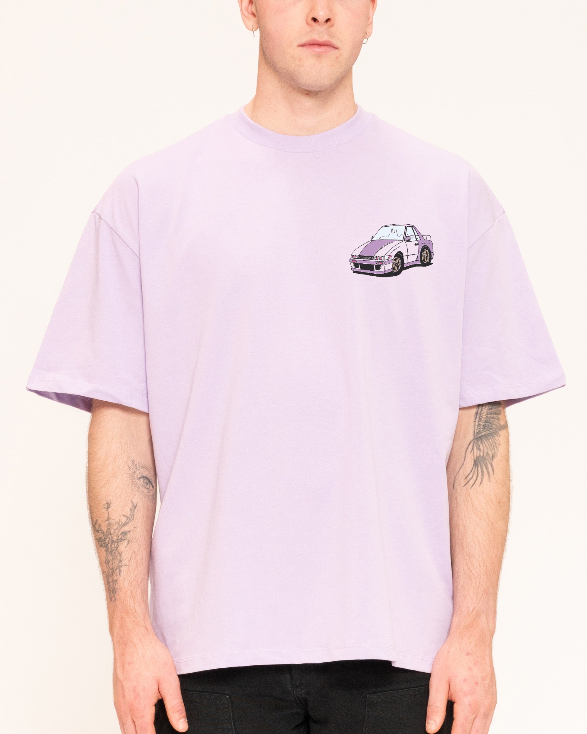 Street Team Oversized Graphic Tee Unisex 90s Boxy Fit 100% Combed Cotton